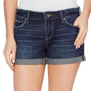 Paige dark wash Jean shorts